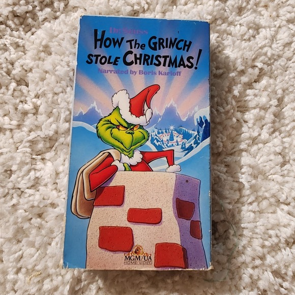 MGM/UA Home Video Other - Dr. Seuss‎ How the Grinch Stole Christmas! VHS Tape MGM/UA Home Video Movie